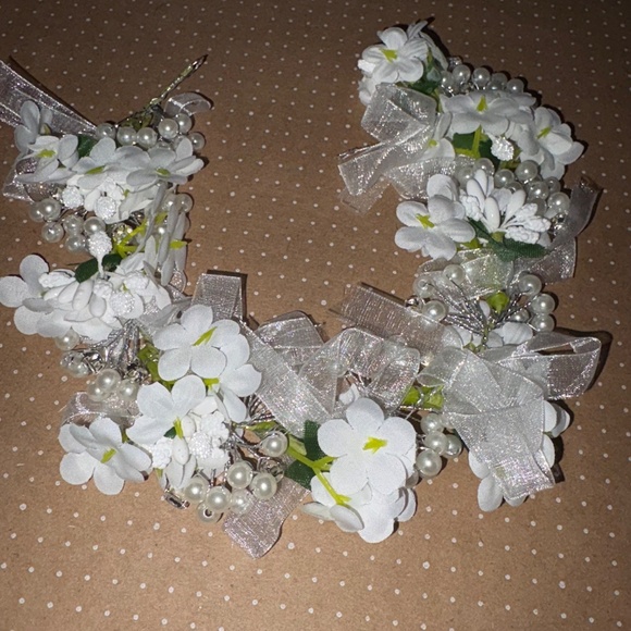 Girls Headpiece Flower Headbands Rhinestone Crystal ForCommunion Bridal Birthday - Picture 7 of 10